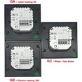 thumbnail image 3 of Wi-Fi Smart Thermostat Temperature Controller APP Control 16A Compatible with Alexa / Google Home Home Electric Floor Heating -- White, 3 of 8
