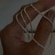thumbnail image 3 of Collar de cadena de clavícula brillante para mujer, Gargantilla Popular de color plateado, joyería fina, regalo de boda, fiesta de cumpleaños, 2022, 3 of 4