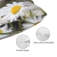 thumbnail image 3 of Goofa Daisy Guinea Pig Print Plush Throw Pillow Case, Soft Velvet with Hidden Zipper, Decorative Cushion Cover for Sofa, Bed, Car, and Home Décor-14"x20", 3 of 6