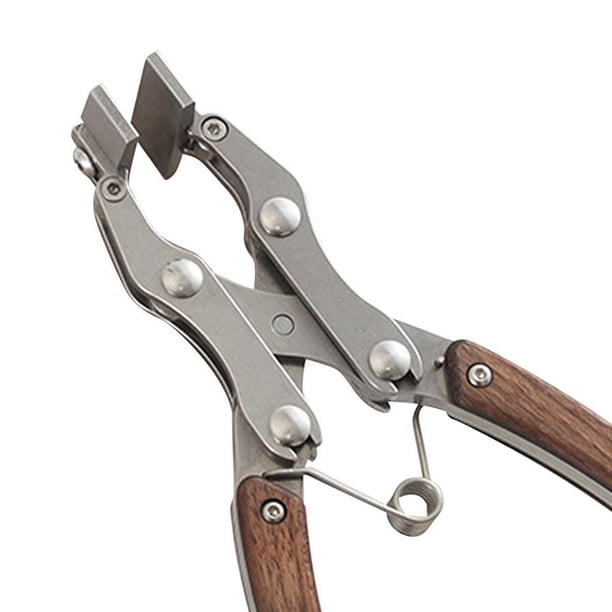 Rongfmy Leather Craft Flat Pliers Hand Pliers for Leather Craft