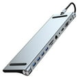 thumbnail image 1 of 14 en 1 Concentrador USB C Con Audio VGA Ethernet 100W PD SD/TF Compatible 4K, 1 of 3