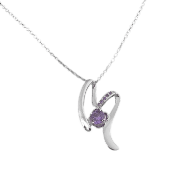 Sonducket Collar con colgante, gargantilla elegante para adolescentes, joyería romántica para fiesta de moda para madre, regalos personalizados para Ropa, zapatos y accesorios Miscelánea Lila Sonducket AP011043-02
