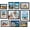Multicolored, variant on 4x6 Picture Frame Set of 2, Photo Frame 4x6 with HD Plexiglass, Brown Picture Frames Collage for Tabletop or Wall Display