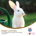 thumbnail image 2 of LULULION Bunny Outfit Red Cotton Adorable Design with Accessories 1Set, 2 of 7