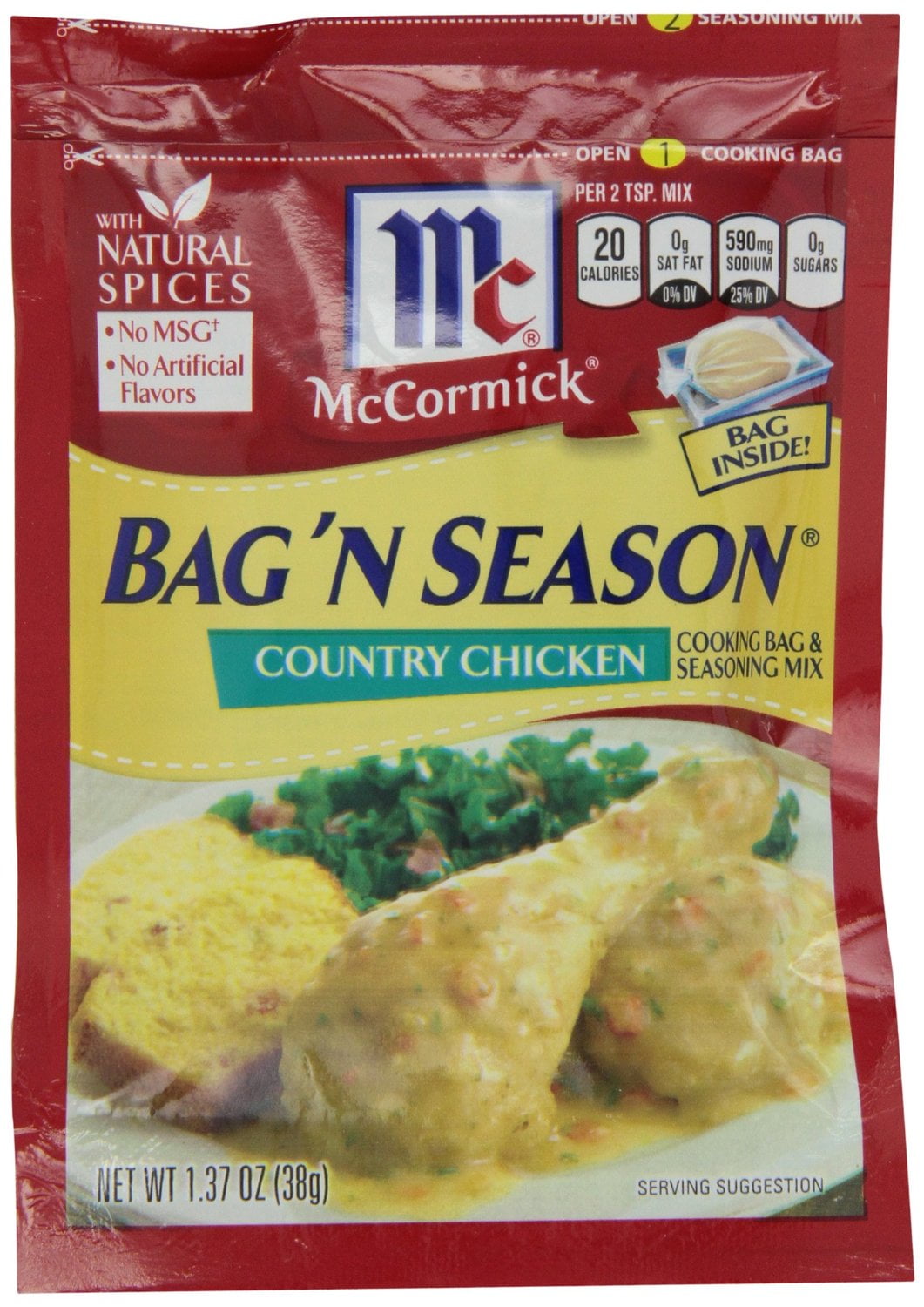 McCormick® Bag 'n Season® Original Chicken Cooking Seasoning Mix ...