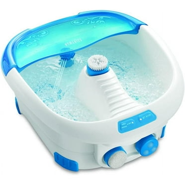 HoMedics Pedicure Heated Foot Spa Bubble Foot Massager