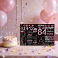 thumbnail image 4 of Tarjeta de cumpleaños Joycard 84 años jumbo con sobre 20 x 25 cm, 4 of 7