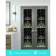 thumbnail image 6 of Black Christmas Tree Window Privacy Film Stained Glass Window Film Decorative Windows Cover Static Windows Cling for Glass Door Snowflake Tree Xmas Stickers for Bathroom 17.7"x78.7", 6 of 7