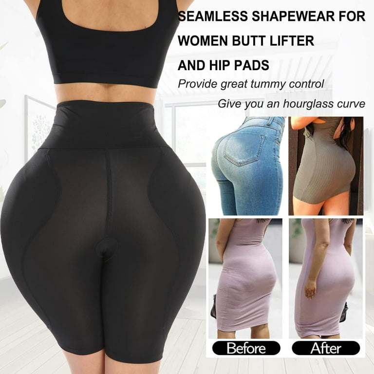 Lilvigor Butt Pads for Bigger Butt Hip Pads Hip Enhancer Upgraded Sponge Padded  Butt Lifter Panties Shapewear BBL Shorts for Women 