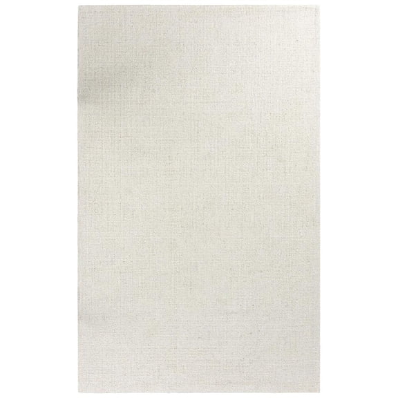 Alora Decor London 3' x 5' Tweed Ivory/White/Ivory/White Hand-Tufted Area Rug