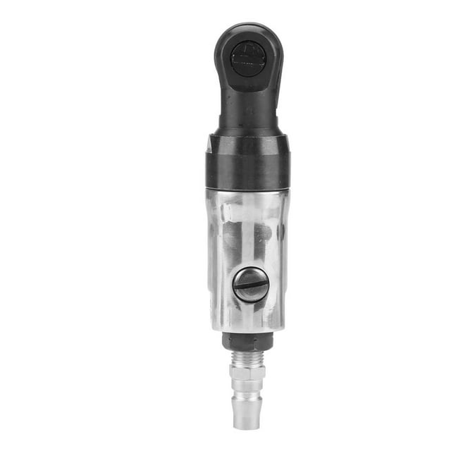 Llave de trinquete neumática de vástago recto con accionamiento cuadrado de 3/8", herramienta profesional (conector de entrada de aire japonés predeterminado)