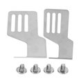 thumbnail image 1 of 2Pcs Needle Plate Stainless Steel Light Weight Easy Installation Sturdy Durable Sewing Machine Needle Plate, 1 of 14