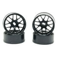 thumbnail image 1 of fastboy 4piece 22.5mm Aluminum Alloy Wheel Rims Compatible With Wltoys 1/28 K969 Metal RC Car Upgrade Racing Tire RC Car black 1Set, 1 of 6