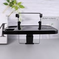 thumbnail image 4 of FUTUREORYY 1Set Car Laptop Stand Black Portable Foldable Adjustable Length Work Table Meal Table 35.5X23.4X3.5in, 4 of 5
