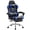 Z-Black Blue, variant on JONPONY 500LBS Big & Tall Gaming Chair, Ergonomic High-Back Gamer Chair with Footrest Lumbar Support, PU Leather Office Computer Chair for Long Sitting, Red