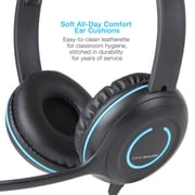 Cyber Acoustics AC-5002 Headset - Stereo - Mini-phone - Wired