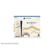 Sony PlayStation_5 Disc Ghost of Yotei Gold Limited Edition Slim Console - Next-Gen 4K Gaming, Ultra HD Blu-ray, 1TB SSD Storage, Lightweight & Compact Design, Backward Compatible