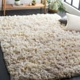 thumbnail image 2 of SAFAVIEH Rio Dallas Geometric Polyester Shag Area Rug, Creme, 8' x 10', 2 of 11