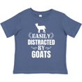 thumbnail image 3 of Inktastic Easily Distracted by Goats Boys or Girls Toddler T-Shirt, 3 of 5
