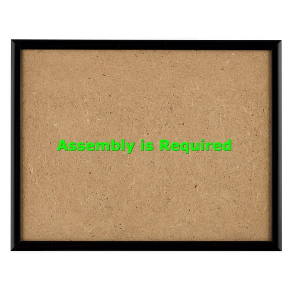 Quadro Frames 8.5x10 inch Picture Frame, Black, Style P375-3/8 inch Wide Molding