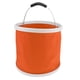 thumbnail image 2 of Bolsa de lavado de contenedores de cubo de agua plegable para acampar al aire libre para viajes al aire libre Senderismo 9L Naranja Zulema Cubo de agua plegable, 2 of 8