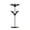 A, variant on Large Halloween Bat Metal Candlestick Holder, Tabletop Candle Stand, Spooky Indoor Decoration for Dining Table Party Centerpiece Home Decor, 1Pack A