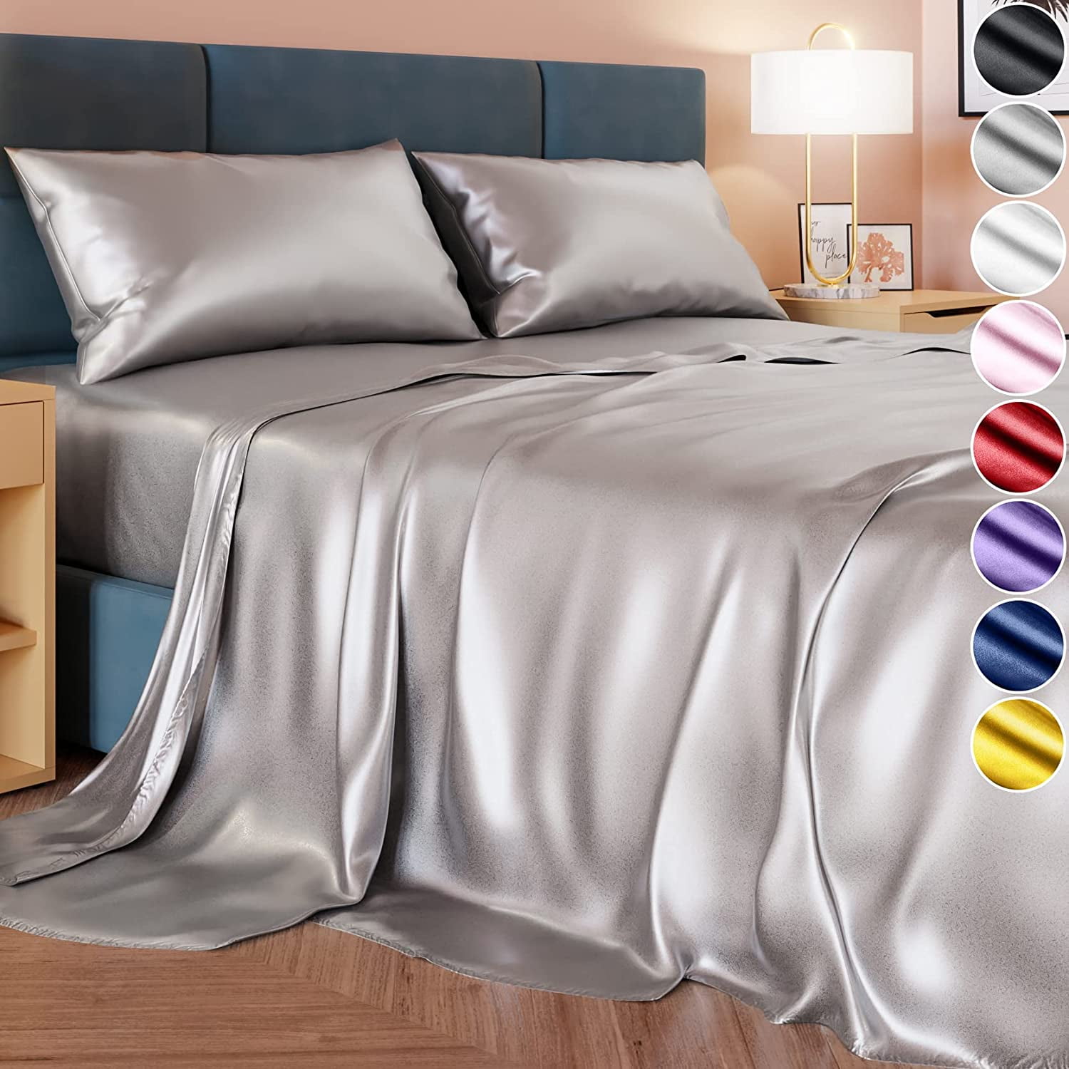 Satin Sheets, Satin Bed Sheets King 