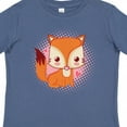 thumbnail image 4 of Inktastic Fox Girl Cute Woodland Animal Girls Toddler T-Shirt, 4 of 5