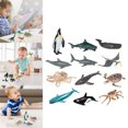 thumbnail image 4 of Paquete de 12 animales realistas perfecl juguetes educativos para niños, 4 of 8