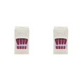 thumbnail image 4 of Vogacara 1 Juego de extensiones de uñas con punta francesa, pegatinas artificiales extralargas ostentosas, Kit de manicura DIY para niñas Type1 NO1, 4 of 6