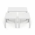 thumbnail image 6 of Furinno CLASSIC 3-Pc Table Set & Coffee Table & 2 Side Tables White, 6 of 7