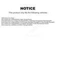 thumbnail image 2 of TMC Rear Suspension Shock Absorbers Pair for Car Honda Civic - Left Right Side (Driver Passenger) K78-100412, 2 of 2