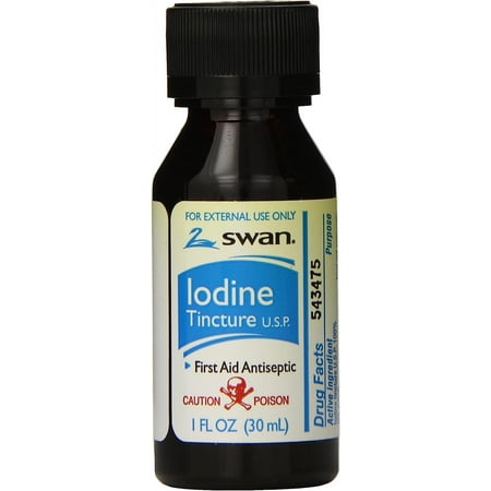 Swan Iodine Tincture 1 oz. (Each)