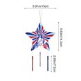 thumbnail image 3 of Independence Day Star Wind Chime Pendant Decoration Pendant US Day Party, 3 of 6