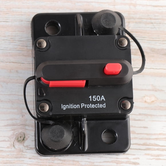 PAMINGONO Low Voltage Disconnect Circuit Breaker in Black for Ships 1Pcs