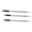 B and C and K, variant on 3Pieces Copper Soldering Iron Tip Set With Round/C/K Shape Excellent Heat Transfer And Rust Resistance Features