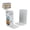 White Universe, variant on BIMZUC Metal Sturdy Non Skid Heavy Duty Bookends for Books Magazines Folders Catalogs, Black, 1 Pair