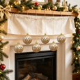 thumbnail image 3 of 6Pcs Christmas Ball Ornaments Set, 2.36 Inch Shatterproof Plastic Xmas Tree Baubles, Holiday Hanging Decor for Christmas Tree Wreath Party, 3 of 9