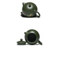 thumbnail image 4 of Tea Cup Set Handmade Xishi Tea Pot Ball Hole Filter Kettle Authentic Zisha Tea Set Gifts 210ml Yixing Purple Clay Teapots Master Teapots & Coffee Servers Travel Tea Set, 4 of 5