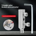 thumbnail image 3 of Stripped Screw Extractor Set Easy Out Bolt Remover Kit for Damaged Broken Screws, 3 of 10