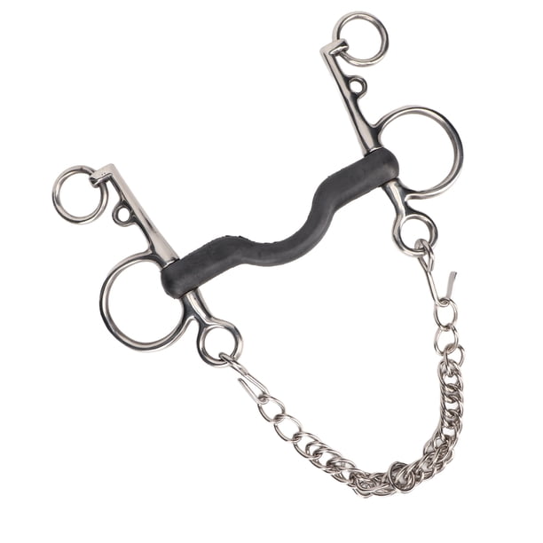 Broca Para Boca De Caballo, Broca Para Filete De Acero Inoxidable, Broca Para Filete Multiusos Con Gancho, Accesorio Para Carreras De Caballos Con Anillo Suelto