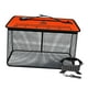 thumbnail image 2 of Cesta de pesca flotante, jaula de almacenamiento, bolsa de red, diseño plegable para proteger Naranja 34 x 20 cm x 28 cm, 2 of 9