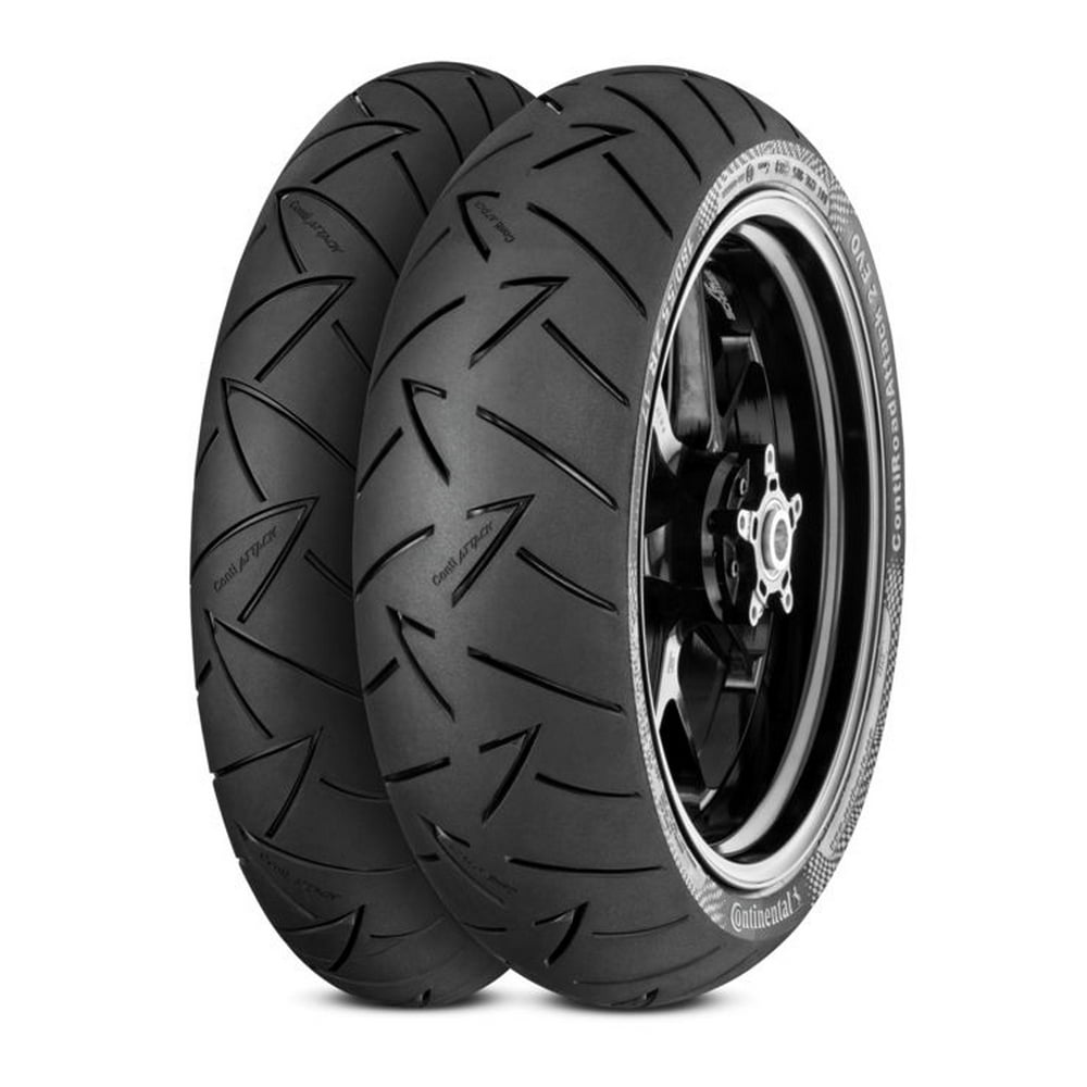 CONTINENTAL TIRE Conti Road Attack 2 EVO Hyper Sport Touring Tire 180