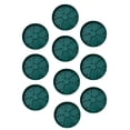 thumbnail image 4 of harayaa 10-Piece Flower Pot Tray Set with Safety Support, Drainage Holes, Spacious Plant Green, 4 of 8