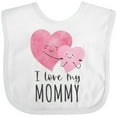 thumbnail image 3 of Inktastic I Love My Mommy Boys or Girls Baby Bib, 3 of 4