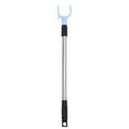 thumbnail image 3 of SHISUYAN Closet Ceiling Reach Pole Adjustable Reach Rod Telescopic Clothes Reaching Rod With Plastic Fork, 3 of 9