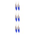 thumbnail image 4 of yingyy Dangle Earrings with Gold Color Small Earrings for Women blue 3Set, 4 of 6