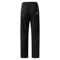 thumbnail image 7 of ZZHZGZ Sweatpants for Men Canvas Pants, Regular Fit, Performance Stretch, Utility Pocket & Loop, Grey, 34X30 Xxxl, 7 of 7