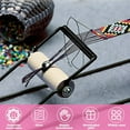 thumbnail image 4 of EASTIN Bead Loom Kit Complete Metal Bead Loom Tool Kit with 15 Colors Seed Beads Scissors Crystal Thread Stainless Steel Weaving Beading Set DIY Beading Loom Kits, 4 of 7