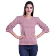 thumbnail image 1 of Moomaya Blouses pour Femmes Hauts Mode Imprimé Manches Évasées Robe Vêtements Décontractés, 1 of 4